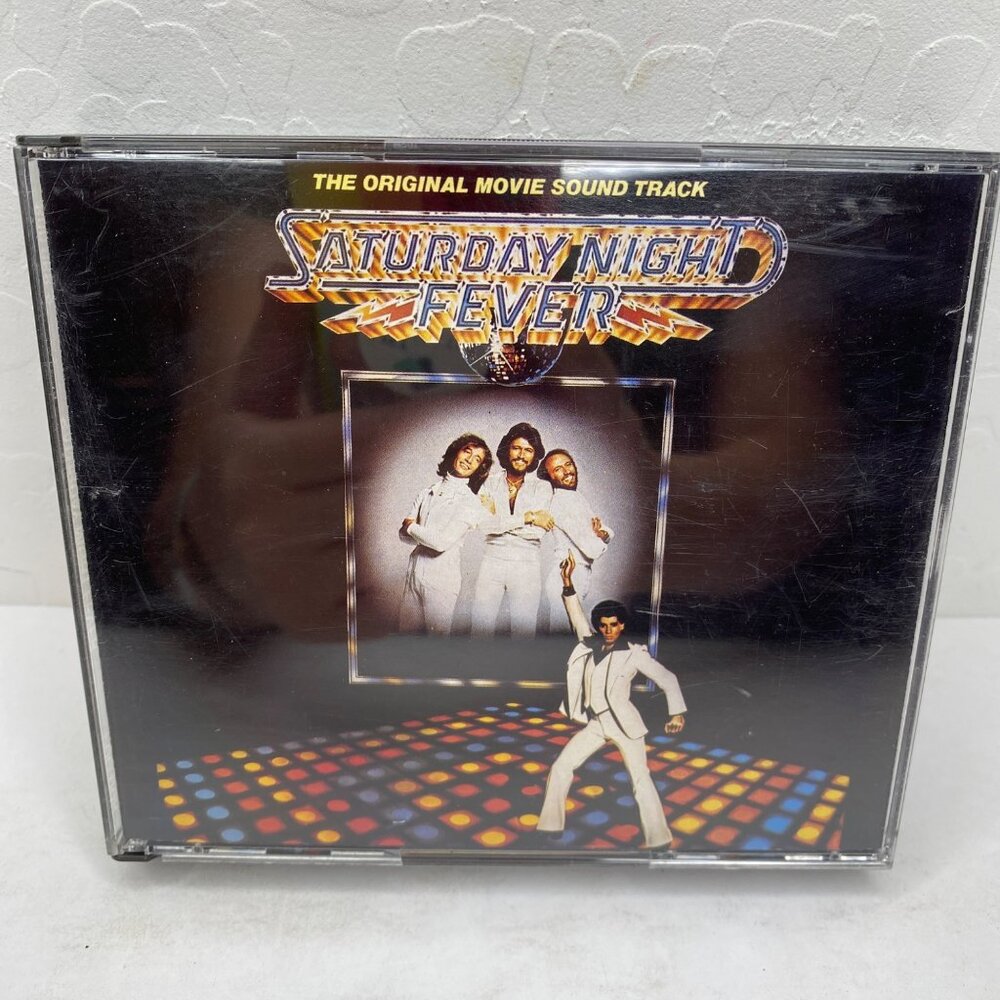 Vintage 1995 Saturday Night Fever Original Movie Soundtrack 2 CDs Bee Gees Disco